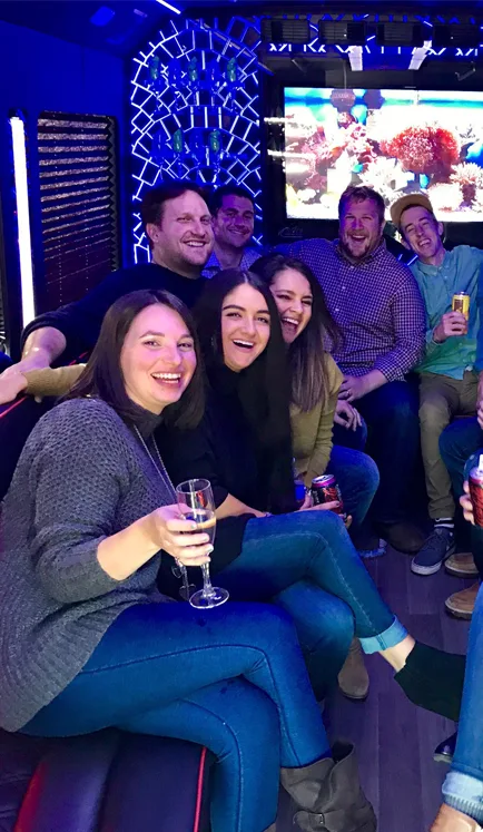 Party Bus Rental for Luxury Group Transportation